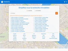Tablet Screenshot of nestoria.fr